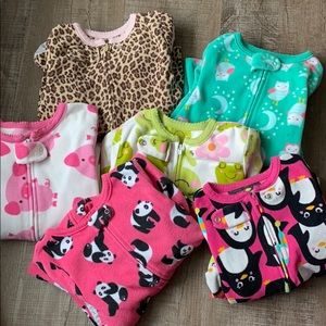 6 piece Carter’s pajama set